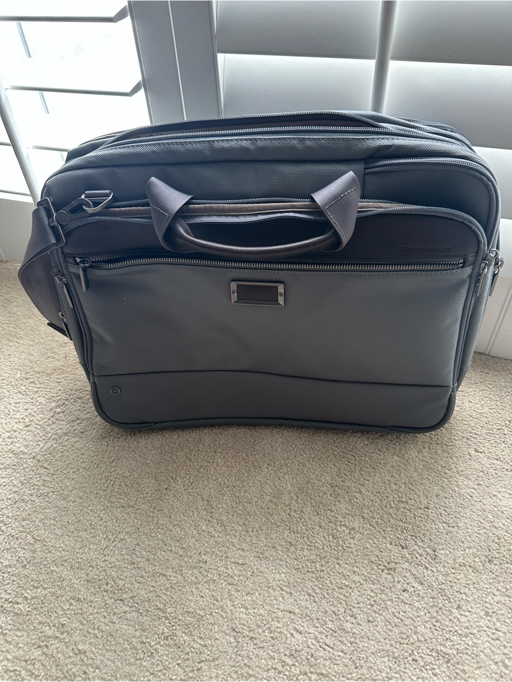 Briggs & Riley Black Professional Laptop Briefcase/Travelware